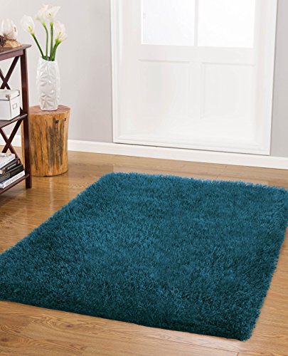 Best Teal Shaggy Rug