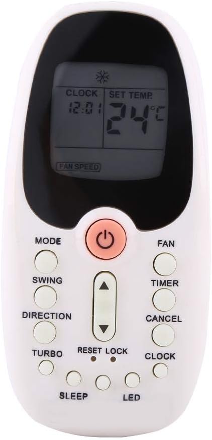 Remote Control for Midea Air Conditioner, Replacement Air Conditioning Remote Control for Midea R06/BGE Easy to use