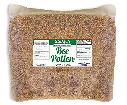 Stakich Bee Pollen (10 Pound (Pack …