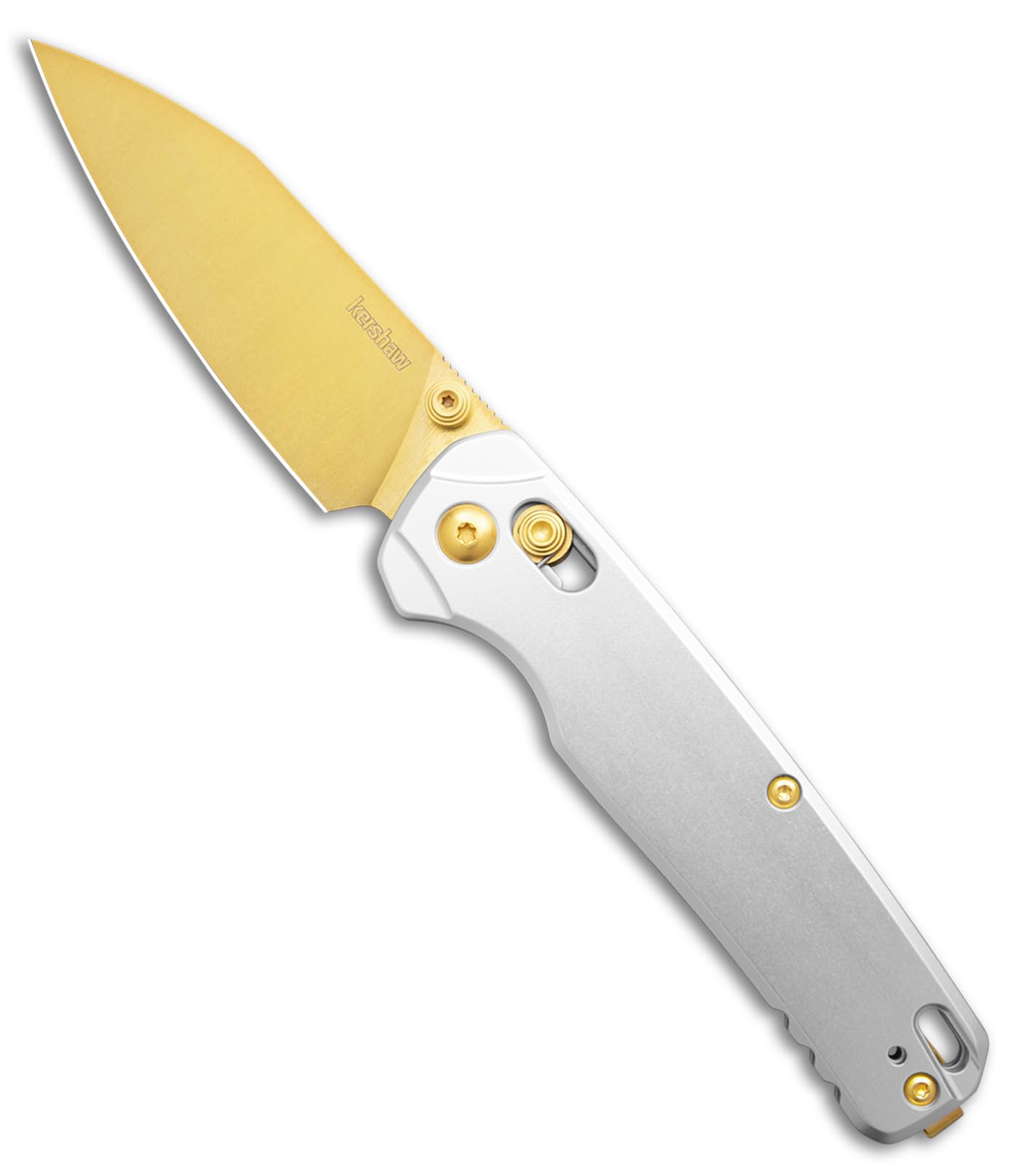 Kershaw Bel Air Pocket Knife, Made in The USA, 3.1 inch CPM MagnaCut Steel Blade, EDC Design, Duralock Locking Mechanism, Manual Folder, Pocketclip