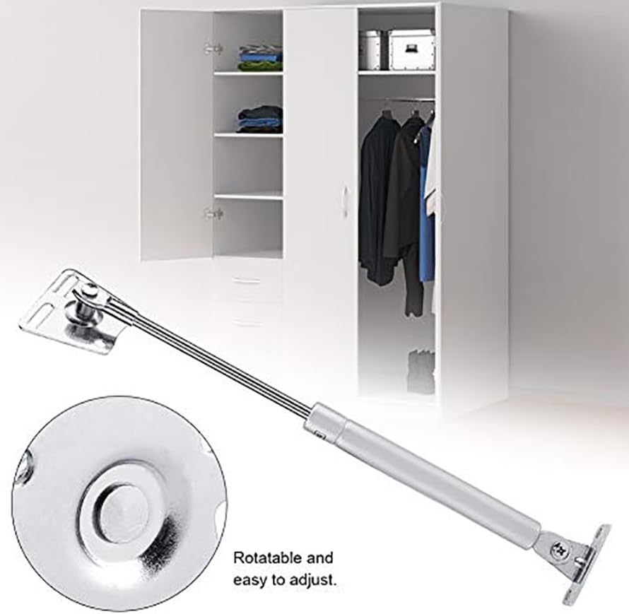 Lift Strut Stay Support Kit, Lot de 2 vérins à gaz for Couvercle de Levage 60N-300N(Rubber Core,100N)