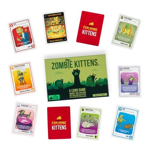 Zombie Kittens by Exploding Kittens - Card Games for Adults Teens & Kids - Fun Family Games - Image 6