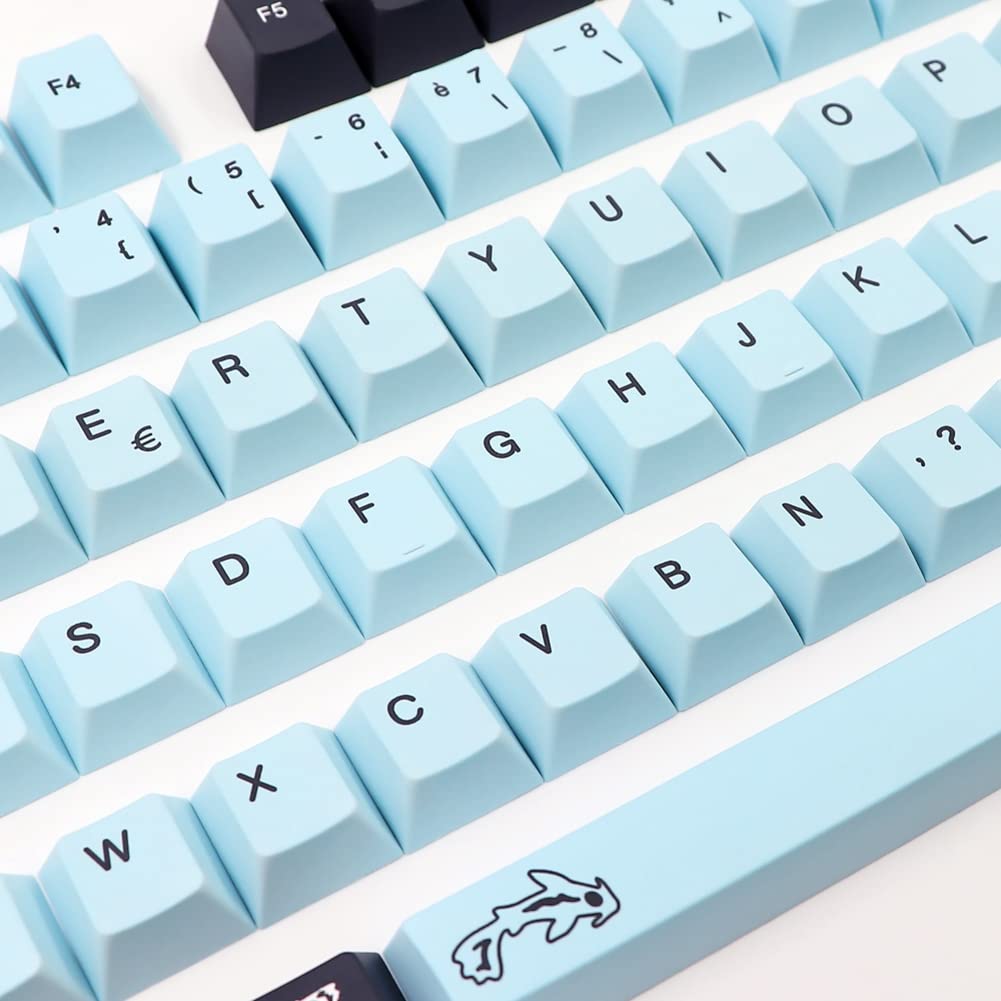 Dye Subbed Keycap FR Disposition ISO PBT France Keycaps pour MX Switch Clavier Cherry Profile Key Cap FR Keycap 135 Touches