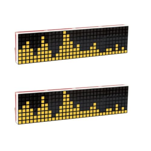 2個 イエロー DIY 6桁デジタル時計はんだ付けキット 18 LED スペクトル SMD はんだ付けプロジェクトキット 学校はんだ付け練習用