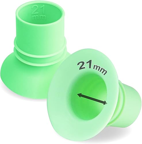 Nenesupply Inserto de brida de 1 generación de 0.827 in compatible con piezas de bomba de brida Elvie Stride Medela Momcozy Spectra Flange Willow