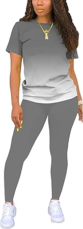 Fooullaide Women's Crochet Sets Two Piece Outfit Knit Hollow