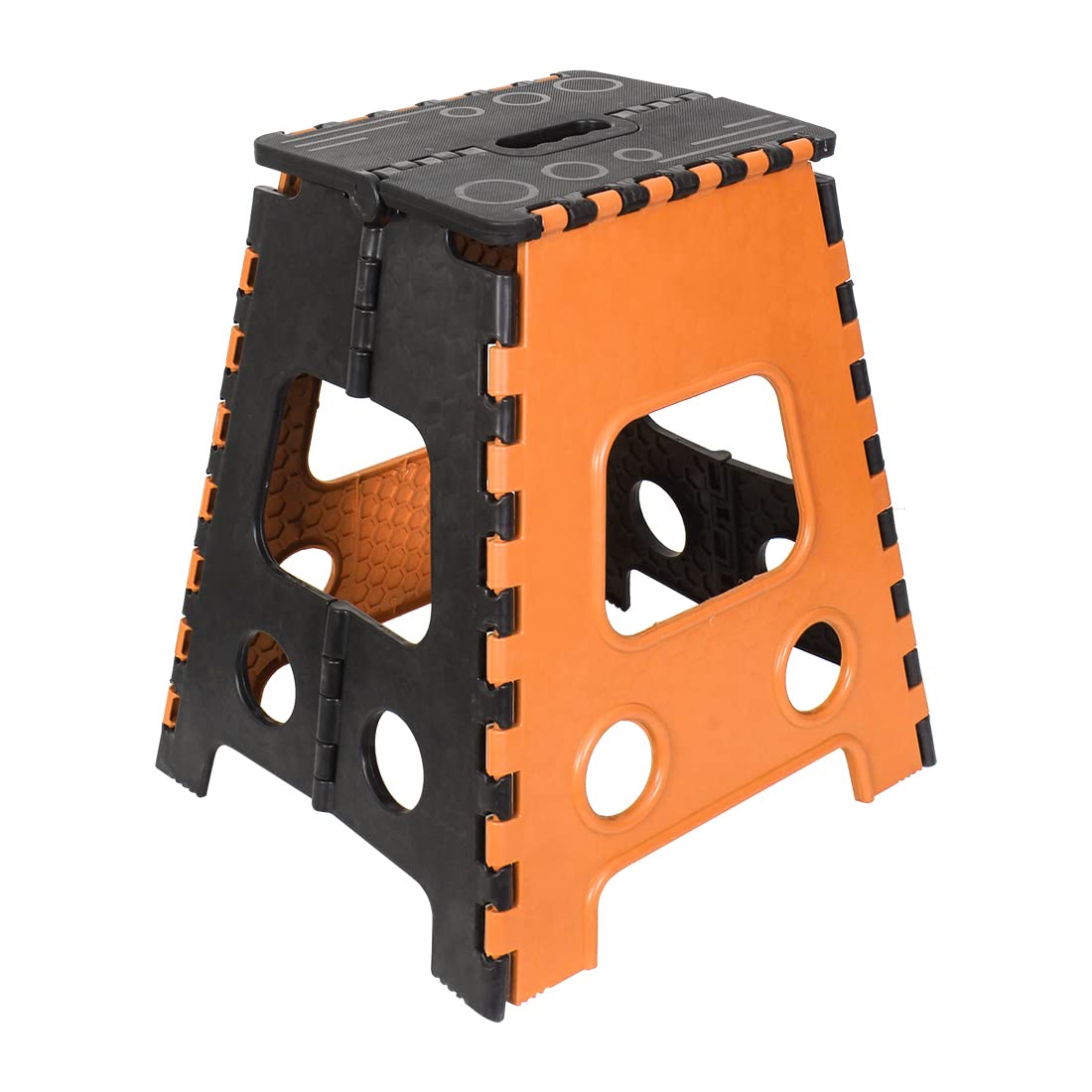 PrettyKrafts 18 Inches Super Strong Folding Step Stool for Adults and