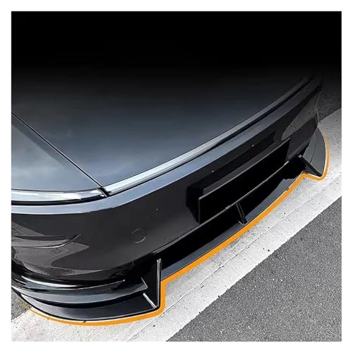 Protector de labios para parachoques Tesla Model Y 2025: evita roces con estilo de carbono 6