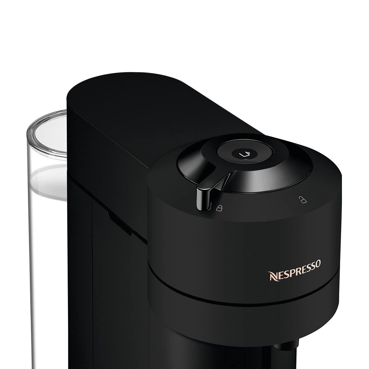 De'Longhi Nespresso Vertuo Next ENV120.BM, Macchina Caffè Automatica, Macchina Da Caffè A Un Pulsante, 4 Dimensioni Della Tazza, Tecnologia Di Centrifusione, Pacchetto Di Benvenuto Incluso, Nero Opaco