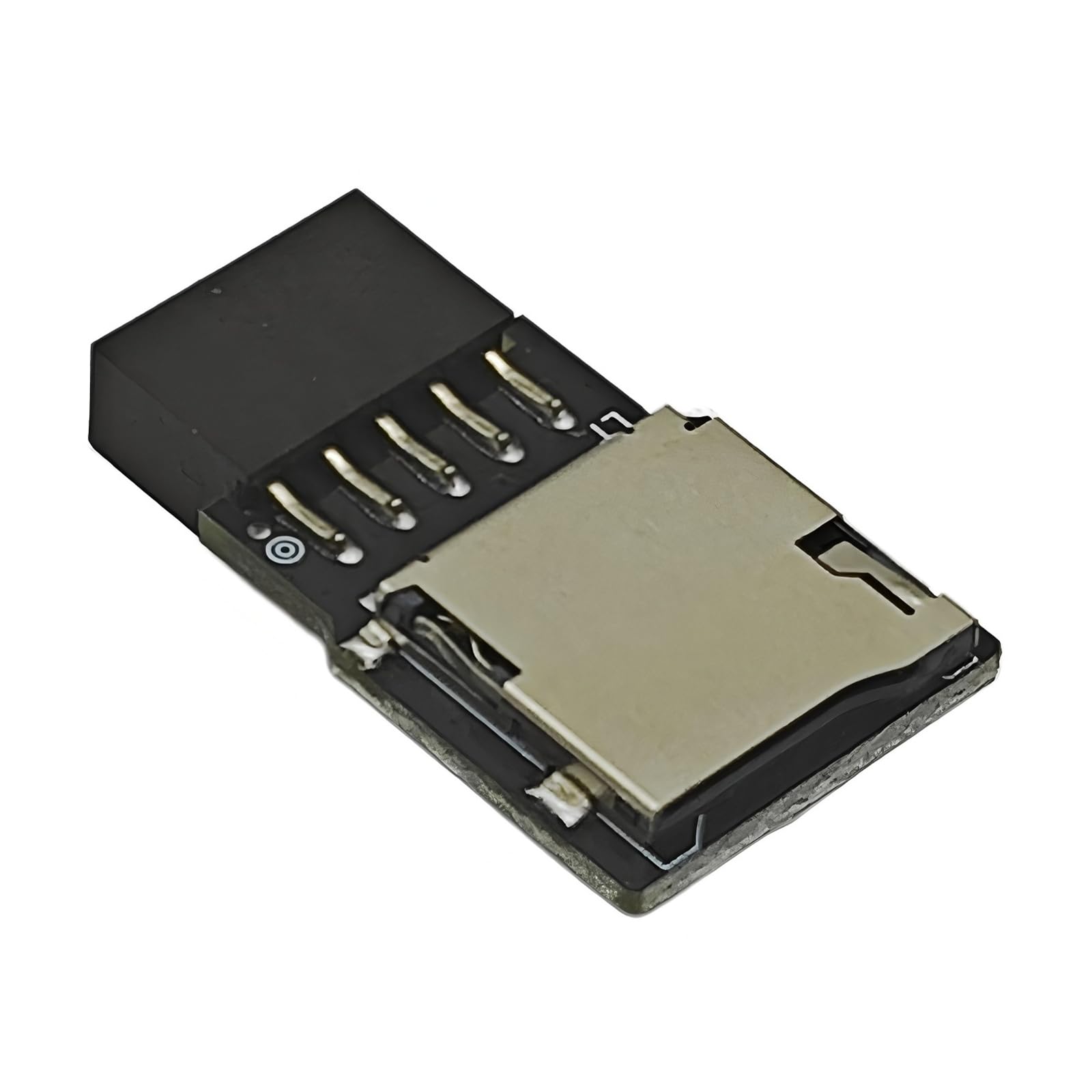 Ljmyy USB2.0 Expansion Board With Single TFs Card Reader 9Pin Interfaces For PCs Laptop Data Transfer