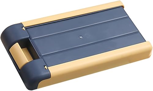 EXCEART Caja de almacenamiento con cajón, cajón de almacenamiento oculto, cajón de mesa oculto, bandeja de cajón autoadhesiva, bandeja para lápices,