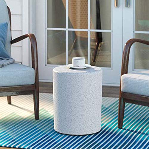 SERENO Shower Easy Bathroom Stool I Multipurpose Stool UV Stabilized Polymer -Height 40 Cm, Color - Exotic White Stone Finish