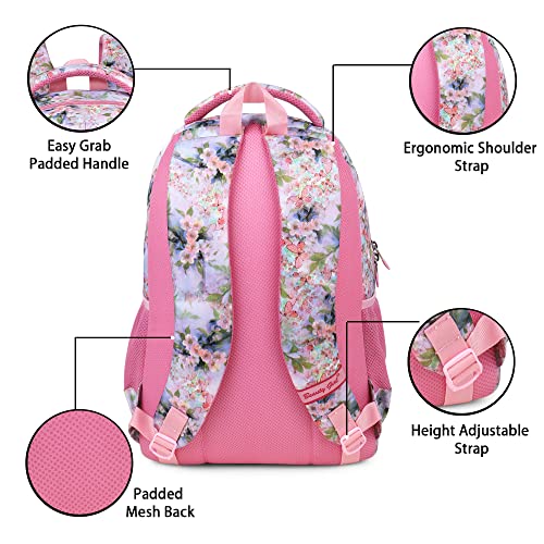 BEAUTY GIRLS BY HOTSHOT 1577 |School Bag|Tuition Bag|College Backpack|For Girls & Women|18 Inch|30 L Waterproof School Bag - Image 6