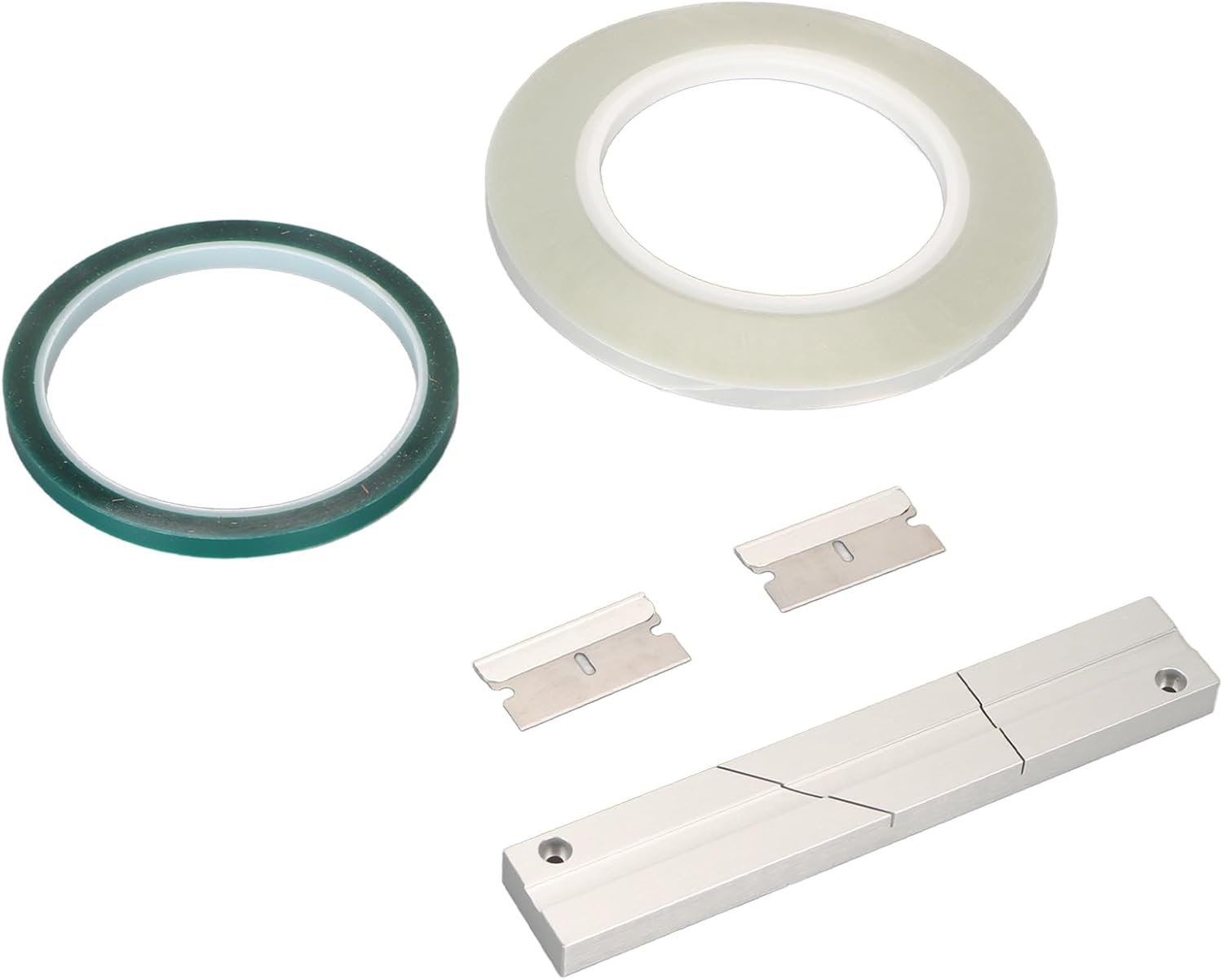 Drfeify Aluminum Tape Splicing Block Kit Adjustable 1/4 10 Inch Set for Revoxsonido Easy to Use, Anodized Finish for Studio Grade - Image 1 of 9