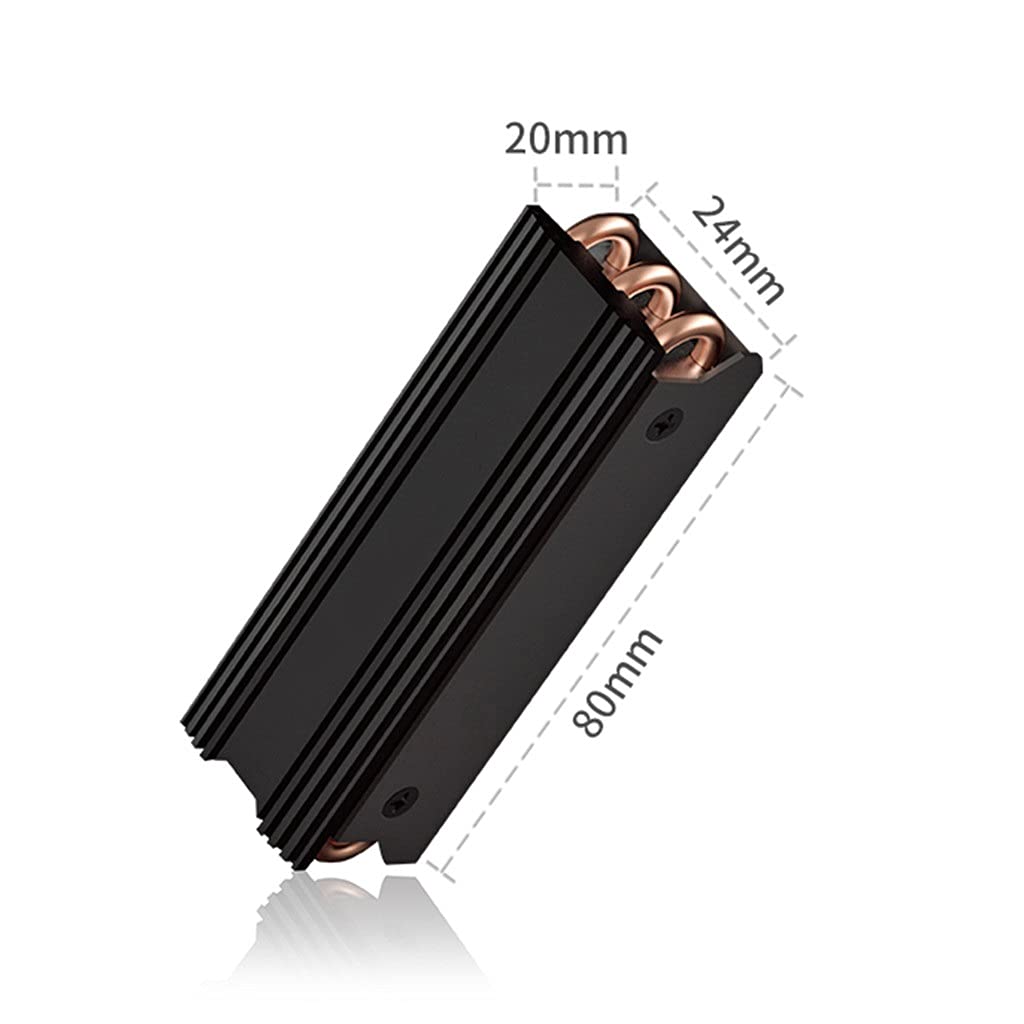 Disipador De Calor De Unidad De Estado Sólido M.2 Para Computadora De Escritorio, Aleación De Aluminio, Cobre, 2280 SSD, Almohadilla De Enfriamiento Del Radiador