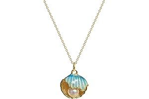 Seashell Pendant Necklace: A Mesmerizing Adornment for Beach-Loving Hearts