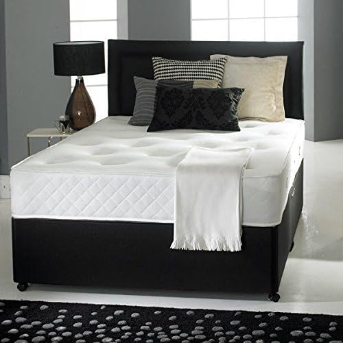 Divan Bed with Ortho Mattress, Headboard and 4 drawers (5ft Kingsize)