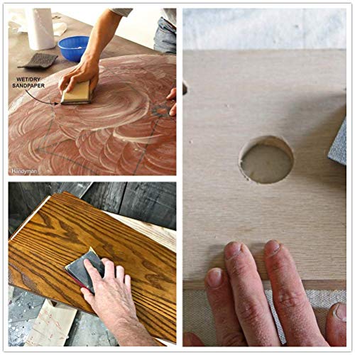 Leopard-Twin-Ultra-Fine-42-Pcs-Wet-Dry-Sandpaper240-to-10000-Grit-Assortment-45-55-Inches-Abrasive-Paper-Sheets-for-Automotive-Sanding-Wood-Furniture-Finishing-palm-sanders