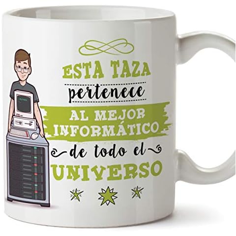 Tazas originales de café y desayuno MUGFFINS Informático Cover