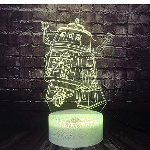 Preisvergleich Produktbild Upinfan Die Freiheitsstatue Cartoon Nachtlicht 3D Optische Glaubensfigur 7 Farbwechsel Urlaub Geburtstag Dekor Lava Kinder Geschenk A. Mode