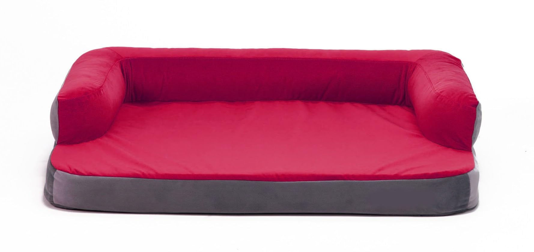 Cutepups (XL, Red/Grey Square Orthopedic Dog Bed Comfortable Dog Mattress for Sleeping, Washable pet Bed for Dogs Small,Medium,Large,XL,XXL.3XL,4XL (B0D9WQXNMJ) Amazon Price History, Amazon Price Tracker