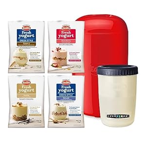 EasiYo 112864 Red Yogurt Maker Kit