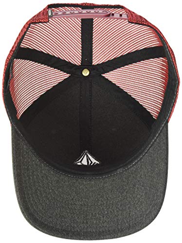 Image of Volcom Men's Snapback Hat - 6-Panel Twill Flat Brim Cap Adjustable Snap Closure