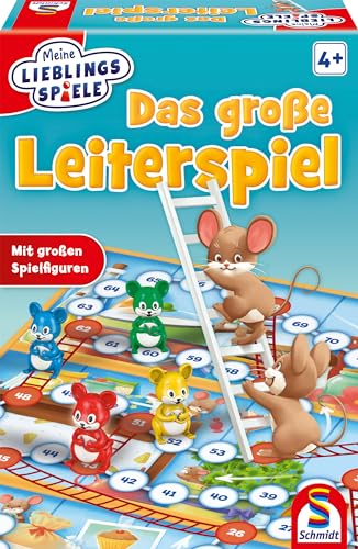 Schmidt Spiele 40553 Das große Leiterspiel, Kinderspiel, 52 x 36 cm