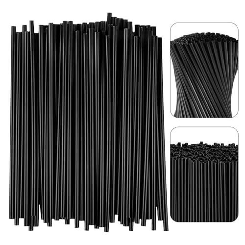 Pitillos desechables negros 21 cm 500 pcs miniatura 7