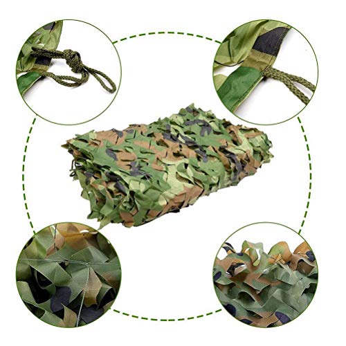 Red de camuflaje para decoración de terrazas y zonas de acampada libre 3