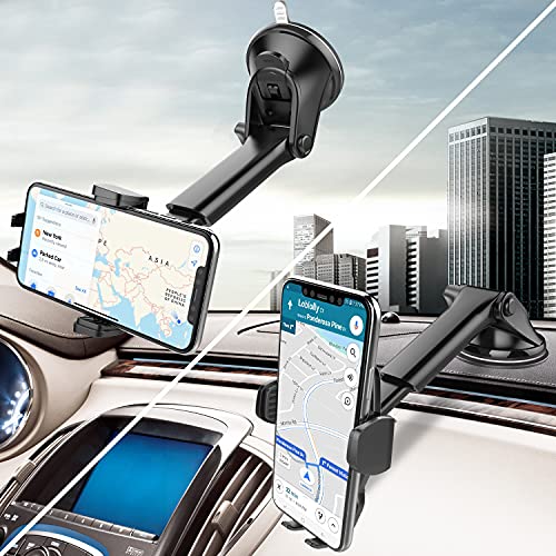 image for Car Phone Holder Mount, APPS2Car Universal Dashboard Windshield Phone 