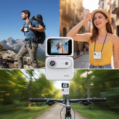 Caffymtkji Mini Sports Camera 4k Vlog Recorder miniatura 3