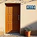 Handmade Ceramic House Number Tile – Custom Outdoor Address Sign – Turkish Iznik Art – Weatherproof Door Decor – 0 to 9 Digits (Green, 6)
