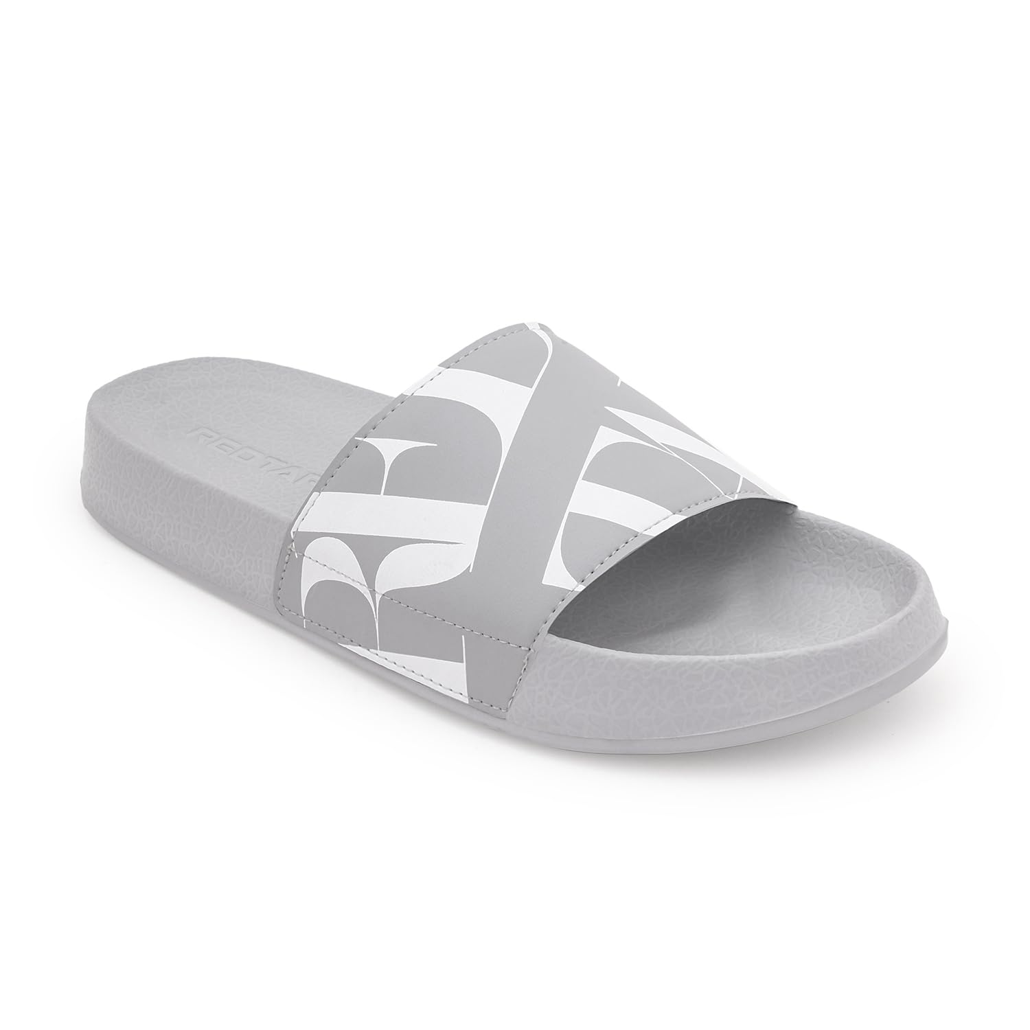Red Tape Men's Grey Pool Sliders Grey 01