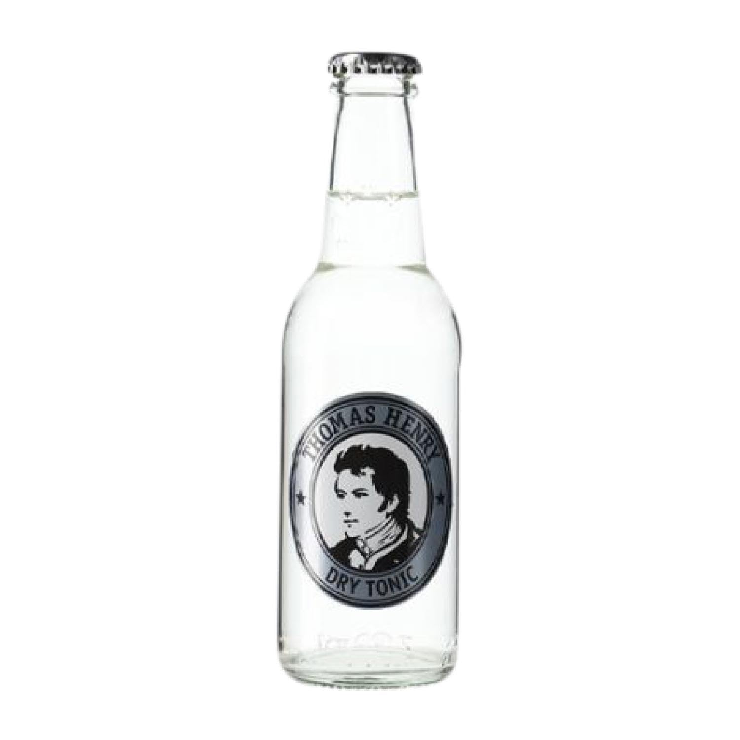 Refrescos y Mixers Caja de 24 unidades Thomas Henry Tonic Dry Botellín 20 cl