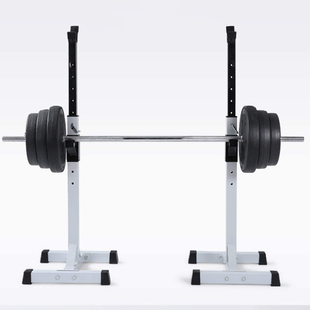 Adjustable Split Squat Rack & Weight Bench - Home Gym Equipment For Barbell Training - View #6