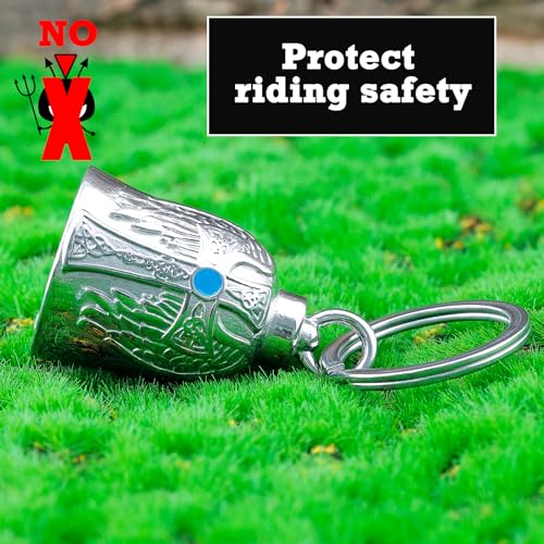 Image of Motorcycle Men Bell - Motorcycle Cross Bell for Men Women,Biker Accessory,Guard Riding Safety