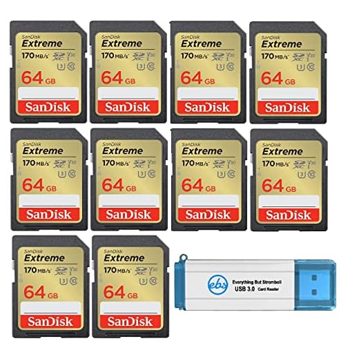 SanDisk 64GB Extreme SDXC Memory Card Pack