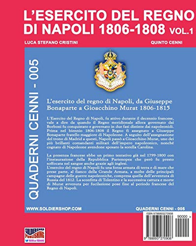 L'esercito del Regno di Napoli 1806-1808 Vol. 1 documentation empire