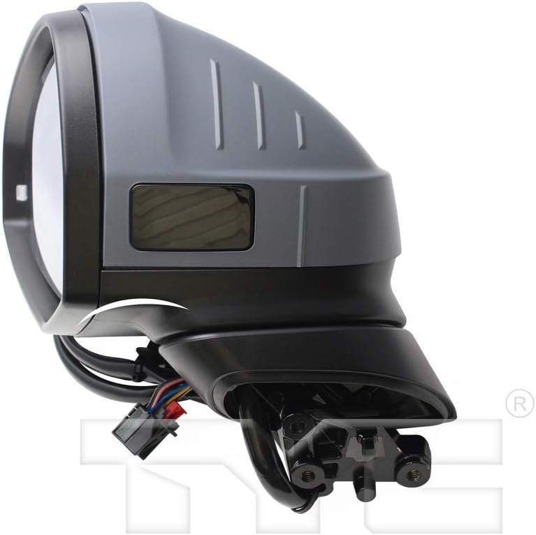 For Audi A4 2017 2018 Door Mirror Driver Side | Power | Heated | w/Signal | w/Side Assist | Paint To Match | Replacement For 8W1857409T9B9 | AU1320136