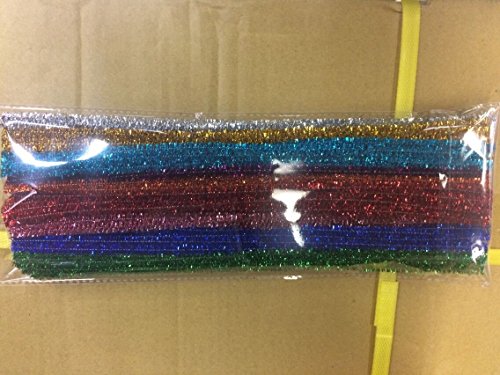 Caryko Tinsel Creative Arts Chenille Stems 6 Mm X 12 Inch, Pack Of 200 (Mix) #TOP1