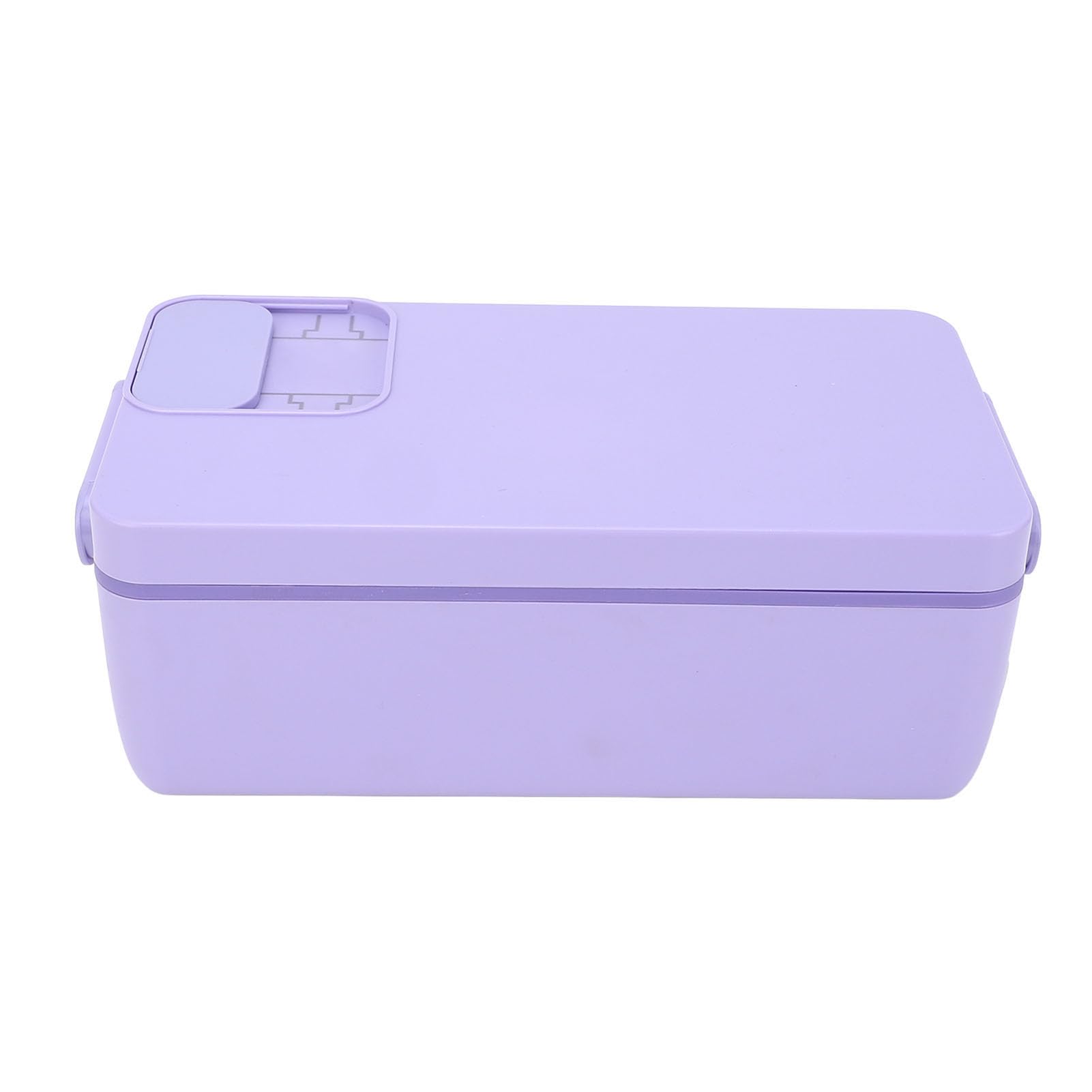 CHICIRIS Lunch Box Elettrico Portatile con Rivestimento in Acciaio Inossidabile 304 Riscaldamento Elettrico per Studenti Impiegati capacità 1 Litro (Viola)