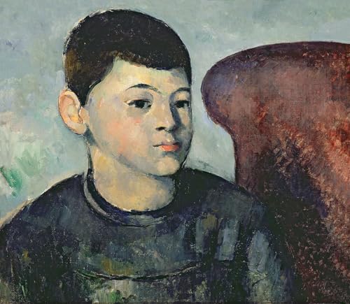 Portrait du fils de l'artiste Cézanne Grand Tableau Toile pour Mur Vide