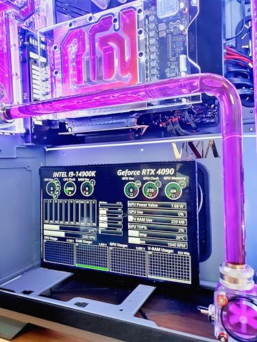VIXIA High End Custom Watercooled Gaming PC - Intel Core i9 14900K 6.0GHz - GeForce RTX 4090 DDR6X 24GB - DDR5 64GB 6000MHz - PCIe4.0 M.2 NVME 2TB - Dual Cooling - VXD-120B2 Purple - Image 7