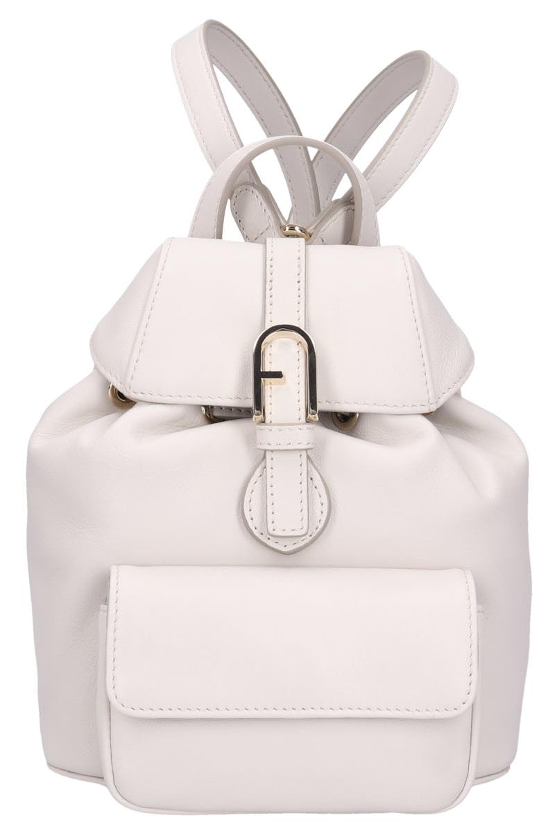 Amazon.co.jp: Furla FLOW Women's Backpack, white (off-white), Free