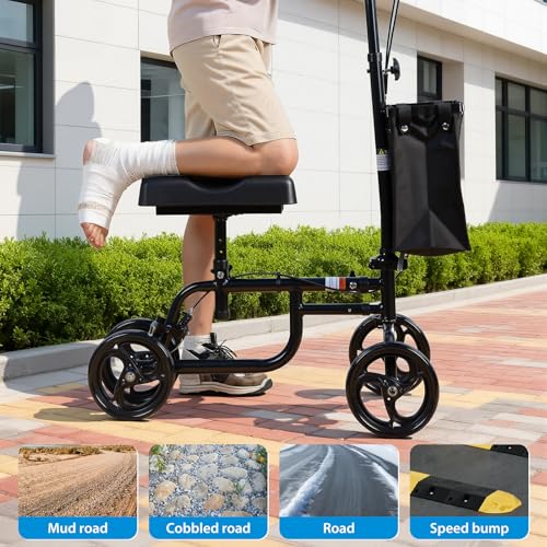 YESBAY Foldable Knee Scooter