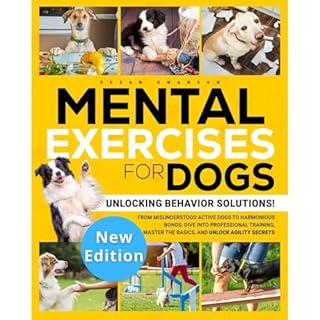 MENTAL EXERCISES FOR DOGS Audiolibro Por Susan Swanson arte de portada