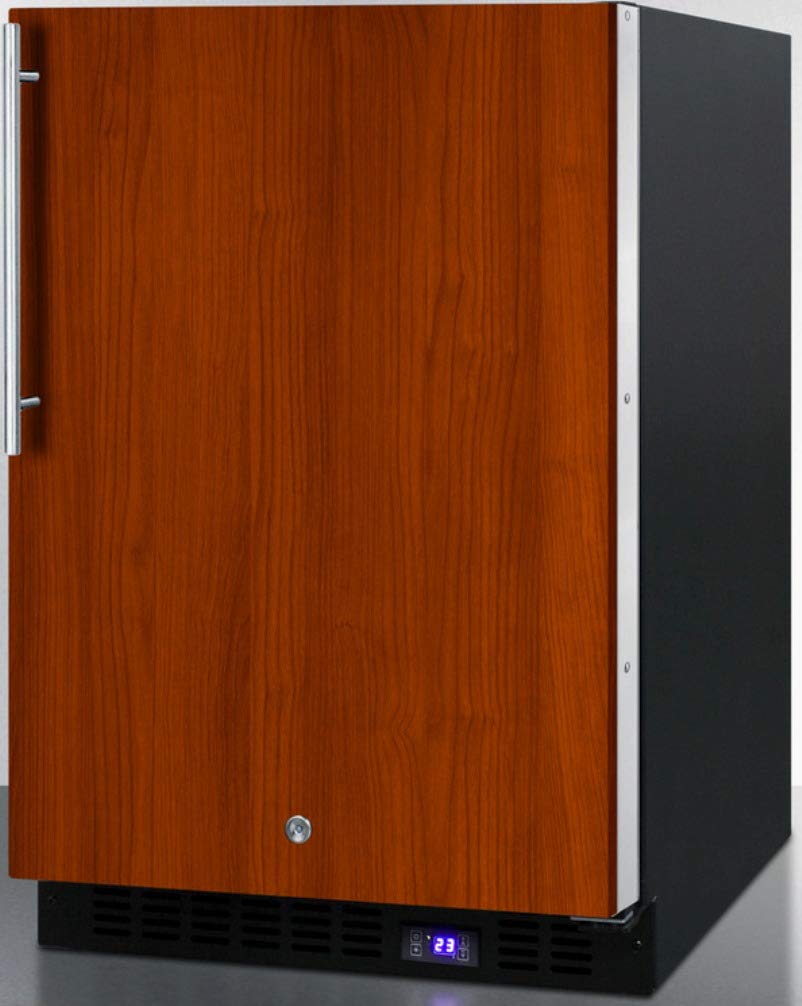 Summit 24” Freezer with Ice Maker, Built-in Outdoor Freezer, 4.72 cu.ft Capacity, Panel Ready*- SPFF51OSIFIM (*Panels Not Included) on Fridge.com