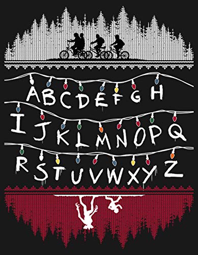 Fifth Sun Stranger Things Alphabet Lights Girls Short Sleeve Tee Shirt2