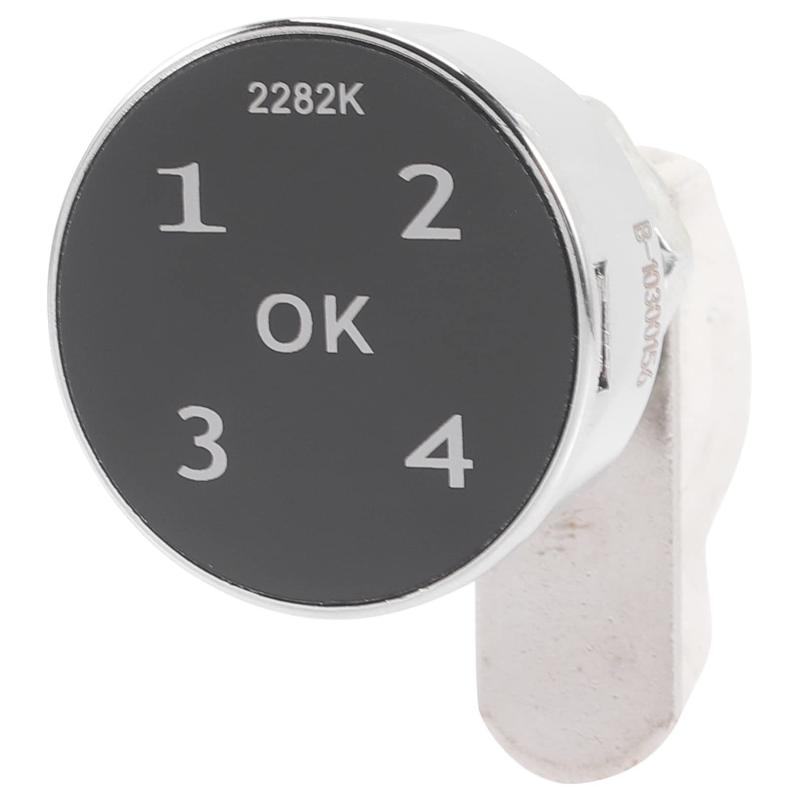 DOITOOL 2pièces Serrure Électronique à Écran Tactile Pour Armoires Serrure Digitale Résistante Aux Rayures Sécurisée Et Pour Portes De Placard